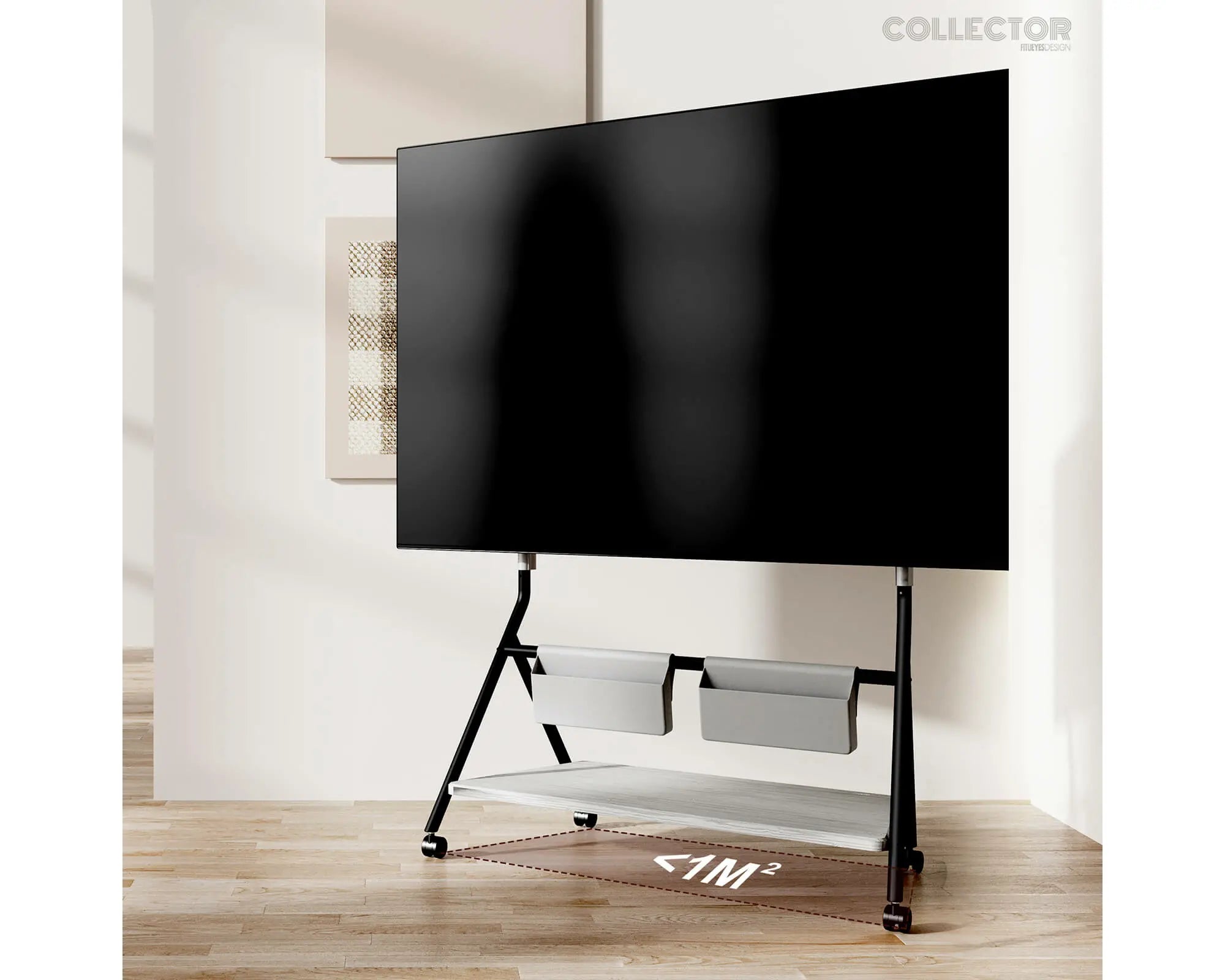 Vloer TV-standaard Collector-serie voor 65-88 inch