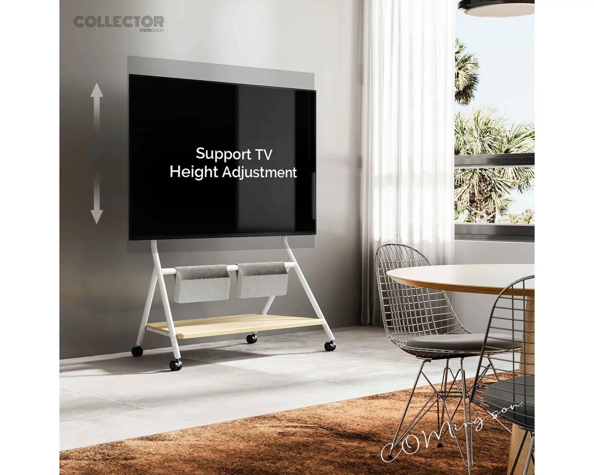 Floor TV Stand Collector Series for 65-88 inch
