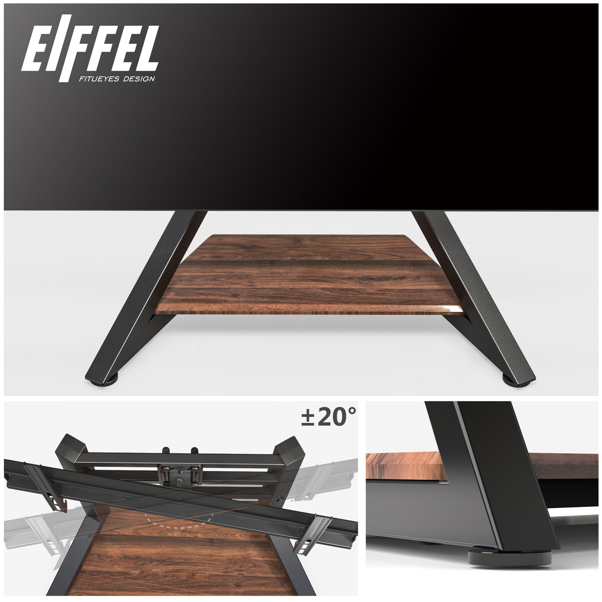 Tv tafelstandaard Eiffel serie 55-85 inch 